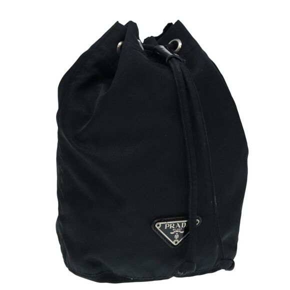 Prada Tessuto Black Synthetic Clutch Bag (Pre-Owned) - Picture 1 of 16